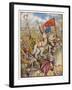 Third Crusade Richard I after Taking Cyprus En Route Lands at Acre After-Henry Justice Ford-Framed Art Print