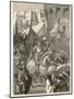 Third Crusade, Richard I Lands at Acre and Takes the City-A. Sandoz-Mounted Photographic Print