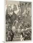 Third Crusade, Richard I Lands at Acre and Takes the City-A. Sandoz-Mounted Photographic Print