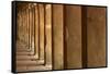 Third Enclosure Gallery, Angkor World Heritage Site-David Wall-Framed Stretched Canvas