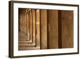 Third Enclosure Gallery, Angkor World Heritage Site-David Wall-Framed Photographic Print