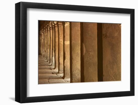 Third Enclosure Gallery, Angkor World Heritage Site-David Wall-Framed Photographic Print