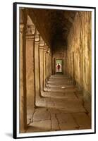 Third Enclosure Gallery, Angkor World Heritage Site-David Wall-Framed Premium Photographic Print