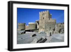 Third Enclosure, the Alcazaba of Almeria, Andalucia, Detail. Spain-null-Framed Giclee Print