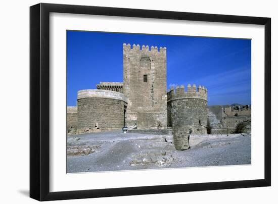 Third Enclosure, the Alcazaba of Almeria, Andalucia, Detail. Spain-null-Framed Giclee Print