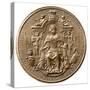 Third Great Seal of Queen Anne, Obverse, 1702-1714-null-Stretched Canvas