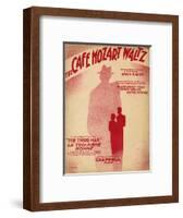 Third Man Music Sheet-null-Framed Art Print