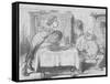 'Third of the Father William series', 1889-John Tenniel-Framed Stretched Canvas