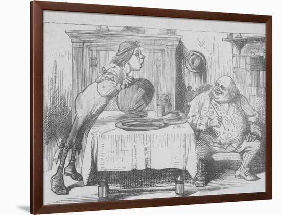 'Third of the Father William series', 1889-John Tenniel-Framed Giclee Print