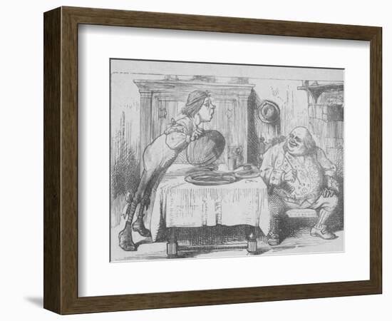 'Third of the Father William series', 1889-John Tenniel-Framed Giclee Print