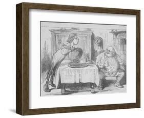 'Third of the Father William series', 1889-John Tenniel-Framed Giclee Print