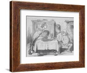 'Third of the Father William series', 1889-John Tenniel-Framed Giclee Print