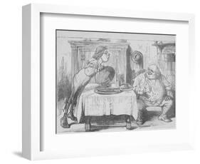 'Third of the Father William series', 1889-John Tenniel-Framed Giclee Print