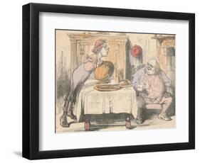 'Third of the Father William series', 1889-John Tenniel-Framed Giclee Print