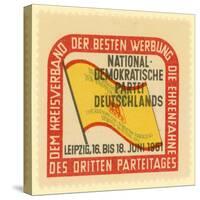 Third Party Conference of the National Democratic Party of Germany, Leipzig, East Germany, 1951-null-Stretched Canvas