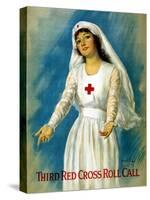 Third Red Cross Roll Call, 1918-William Haskell Coffin-Stretched Canvas