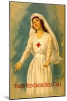 Third Red Cross Roll Call-William Haskell Coffin-Mounted Art Print