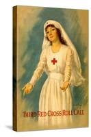 Third Red Cross Roll Call-William Haskell Coffin-Stretched Canvas