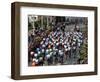 Third Stage of Tour de France, Leaving Old-Port Marseille, July 7, 2009-null-Framed Photographic Print