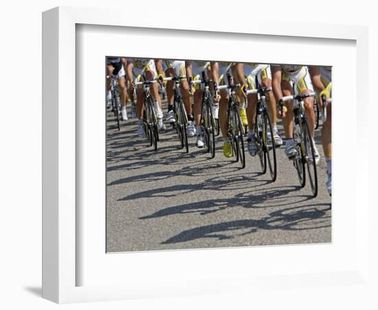 Third Stage of Tour de France, Marseille to La Grande-Motte, July 7, 2009-null-Framed Photographic Print