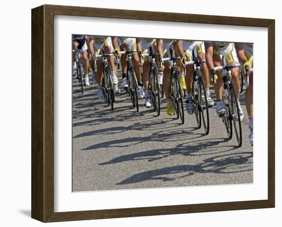 Third Stage of Tour de France, Marseille to La Grande-Motte, July 7, 2009-null-Framed Photographic Print
