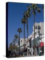 Third Street Promenade, Santa Monica, California, United States of America, North America-Ethel Davies-Stretched Canvas