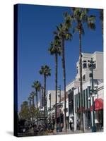 Third Street Promenade, Santa Monica, California, United States of America, North America-Ethel Davies-Stretched Canvas