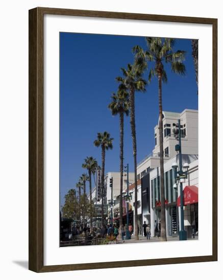 Third Street Promenade, Santa Monica, California, United States of America, North America-Ethel Davies-Framed Photographic Print