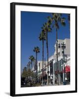 Third Street Promenade, Santa Monica, California, United States of America, North America-Ethel Davies-Framed Photographic Print