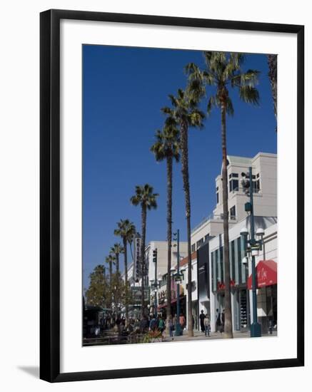 Third Street Promenade, Santa Monica, California, United States of America, North America-Ethel Davies-Framed Photographic Print