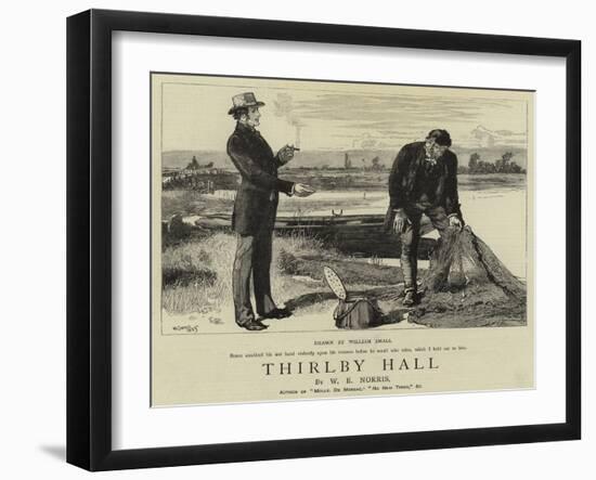 Thirlby Hall-William Small-Framed Giclee Print