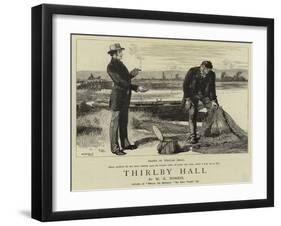 Thirlby Hall-William Small-Framed Giclee Print