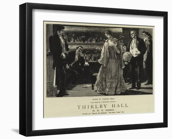 Thirlby Hall-William Small-Framed Giclee Print