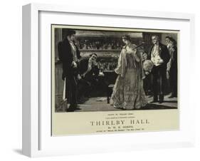 Thirlby Hall-William Small-Framed Giclee Print