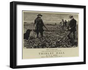 Thirlby Hall-William Small-Framed Giclee Print