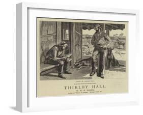 Thirlby Hall-William Small-Framed Giclee Print