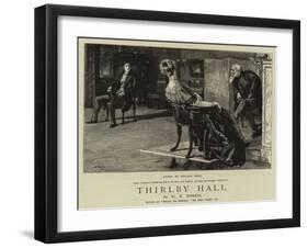 Thirlby Hall-William Small-Framed Giclee Print