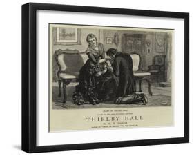 Thirlby Hall-William Small-Framed Giclee Print