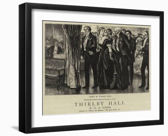 Thirlby Hall-William Small-Framed Giclee Print