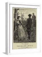 Thirlby Hall-William Small-Framed Giclee Print