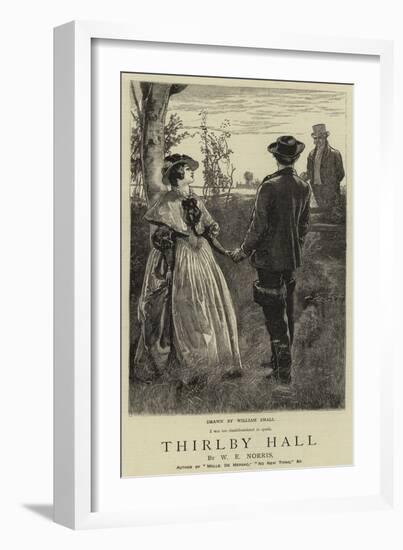 Thirlby Hall-William Small-Framed Giclee Print