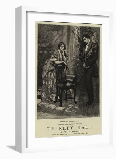 Thirlby Hall-William Small-Framed Giclee Print