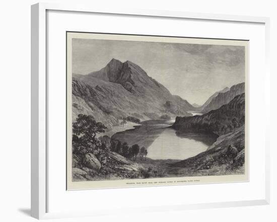 Thirlmere, from Raven Crag; the Proposed Source of Manchester Water Supply-Samuel Read-Framed Giclee Print