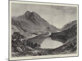 Thirlmere, from Raven Crag; the Proposed Source of Manchester Water Supply-Samuel Read-Mounted Giclee Print