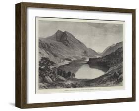 Thirlmere, from Raven Crag; the Proposed Source of Manchester Water Supply-Samuel Read-Framed Giclee Print