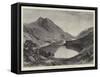 Thirlmere, from Raven Crag; the Proposed Source of Manchester Water Supply-Samuel Read-Framed Stretched Canvas