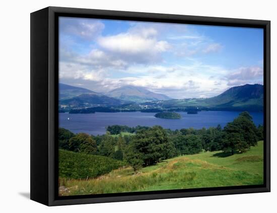 Thirlmere in the Lake District Cumbria, July 1980-null-Framed Stretched Canvas