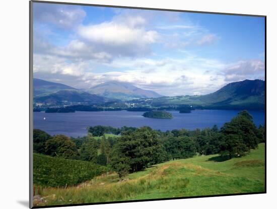 Thirlmere in the Lake District Cumbria, July 1980-null-Mounted Premium Photographic Print