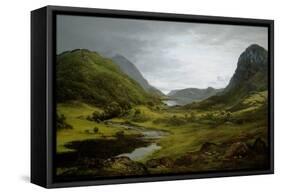 Thirlmere-John Glover-Framed Stretched Canvas