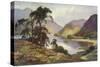 Thirlmere-Ernest W Haslehust-Stretched Canvas